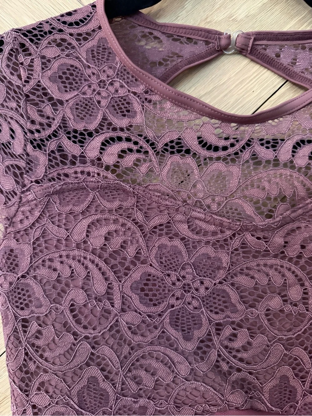 Weissman lace bodice